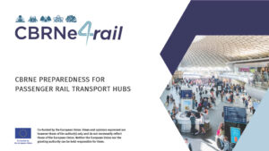 CBRNe4rail flyer cover page